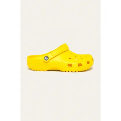 Zdjęcie Crocs klapki Classic kolor żółty 207431
