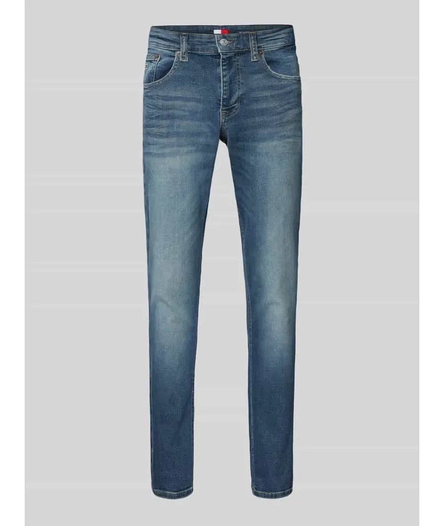obrazek 1 Jeansy z wyhaftowanym logo model ‘SCANTON’
