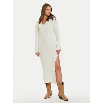 Zdjęcie Liu Jo Sukienka dzianinowa WF4532 MA57P Écru Regular Fit