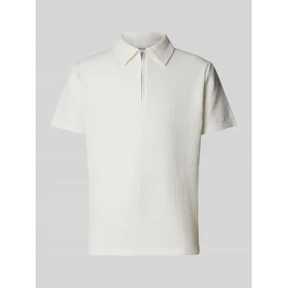 Zdjęcie Koszulka polo z krótkim zamkiem błyskawicznym model ‘SANDER’