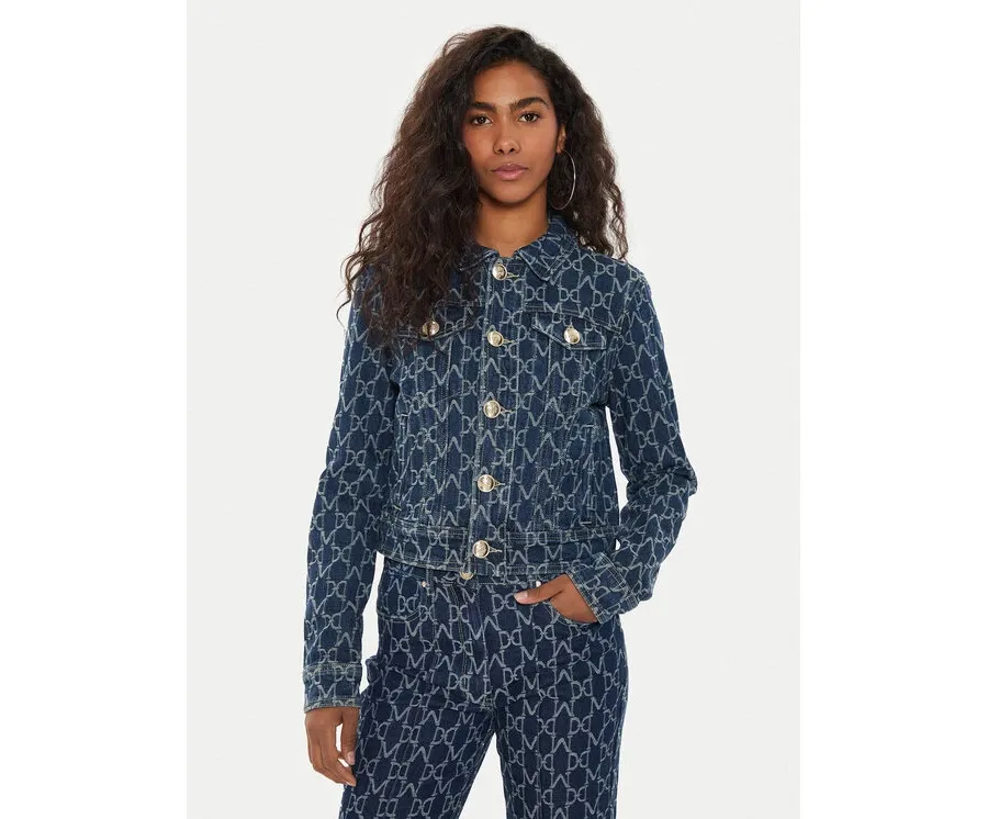 obrazek 1 Marciano Guess Kurtka jeansowa Bea 4YGL21 7145A Granatowy Regular Fit