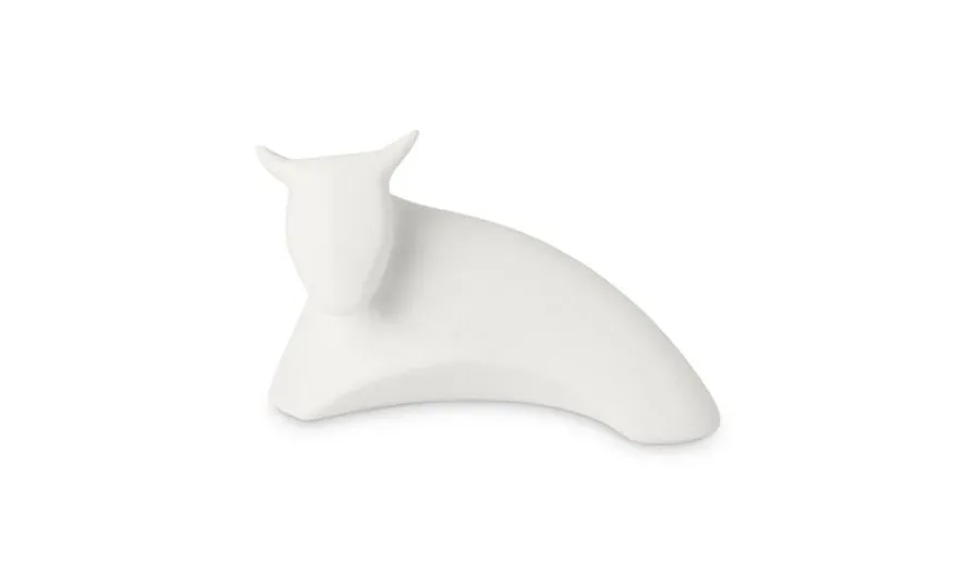 obrazek 1 Ceramiczna figurka woła do szopki 20x12x12 cm