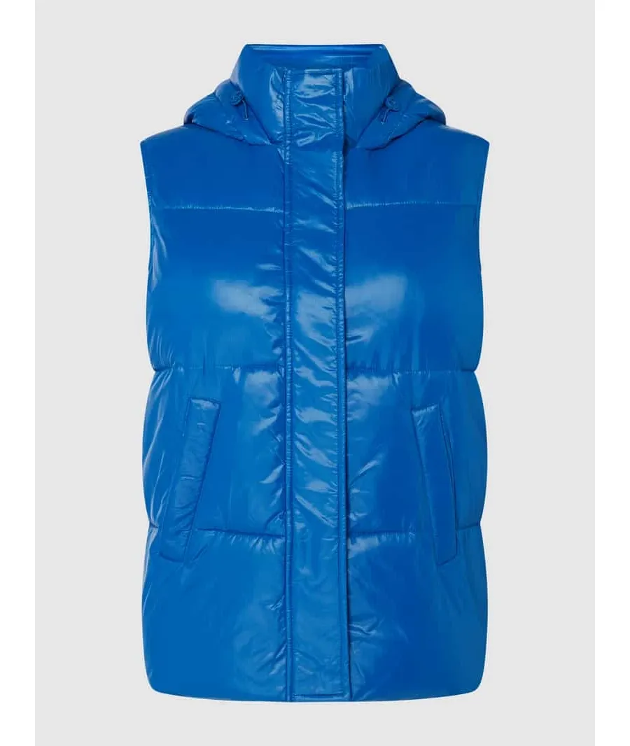 obrazek 1 Kamizelka pikowana z kapturem model ‘Wisela’