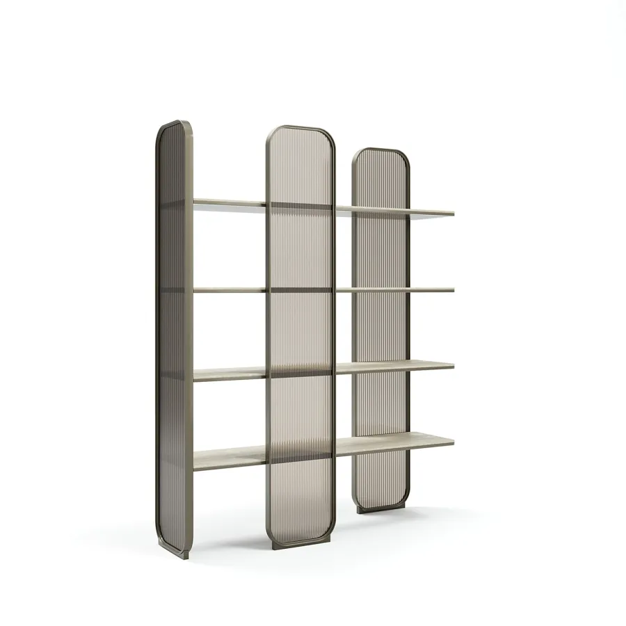 obrazek 7 Wyjątkowa biblioteczka w stylu modernistycznym do salonu lub gabinetu - prosto z Włoch