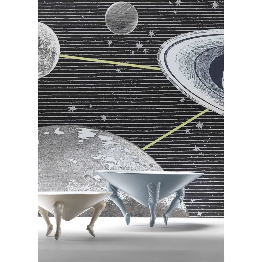 picture 4 Elite italian ceramic plateau on a stand