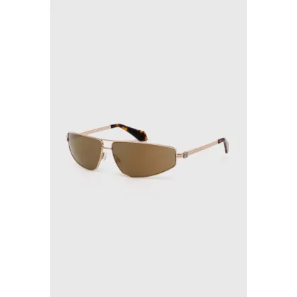 Zdjęcie Palm Angels okulary przeciwsłoneczne kolor brązowy PERI059_647676