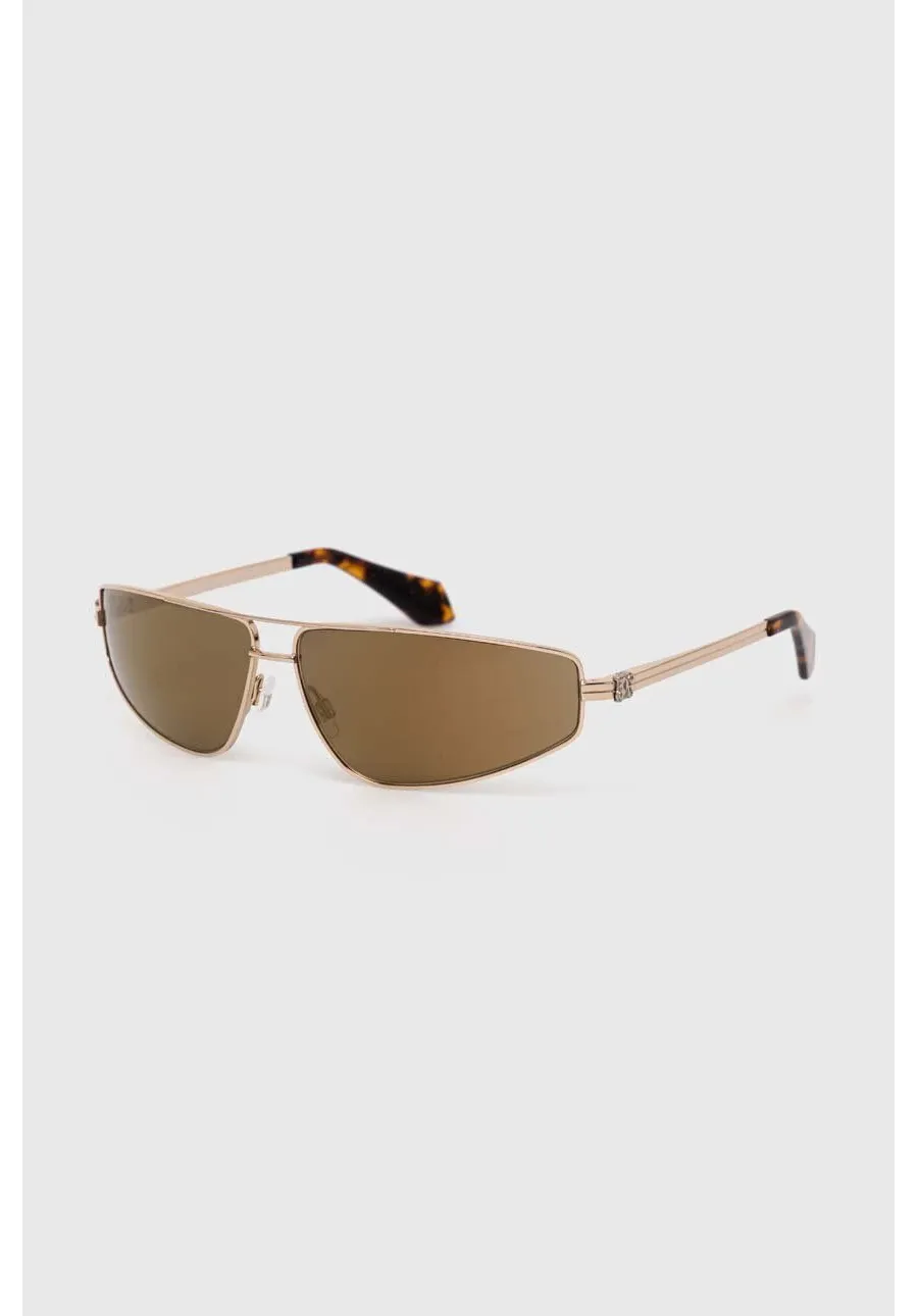 obrazek 1 Palm Angels okulary przeciwsłoneczne kolor brązowy PERI059_647676