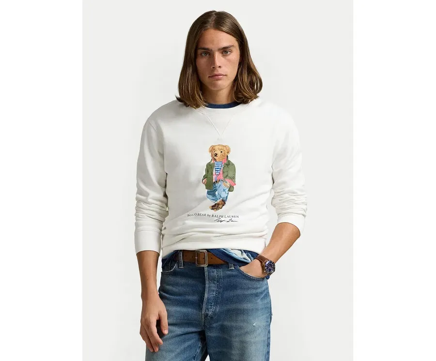 obrazek 1 Polo Ralph Lauren Bluza 710953718004 Biały Regular Fit