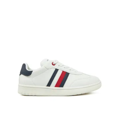 Zdjęcie Tommy Hilfiger Sneakersy Stripe Low Cut Lace-Up Sneaker T3X9-33850-1355 M Biały