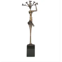 Zdjęcie Piękna statuetka z brązu