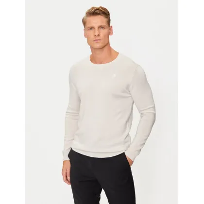 Zdjęcie KARL LAGERFELD Sweter 655000 544399 Beżowy Regular Fit