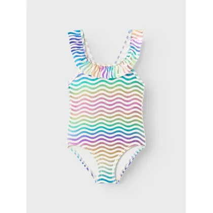 Zdjęcie NAME IT Strój kąpielowy Nmfzamar 13226753 Turkusowy Regular Fit