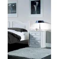 Zdjęcie Szafka nocna z 3 szufladami z jodły - Zanini