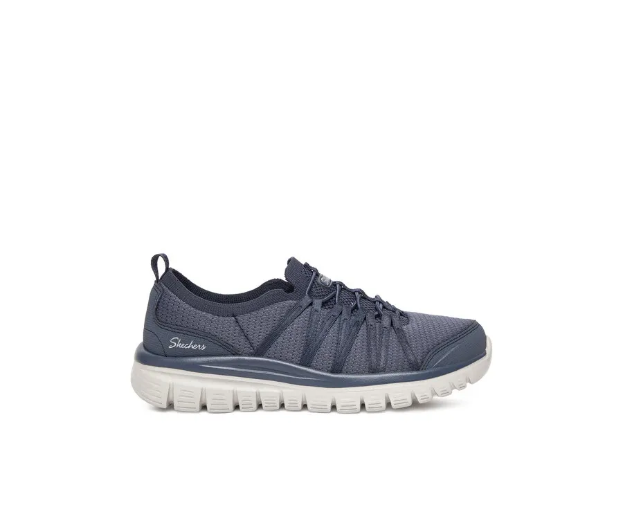 obrazek 1 Skechers Sneakersy Graceful-Soft Soul 100692/NVY Granatowy