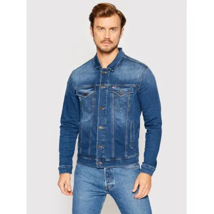 Zdjęcie Tommy Jeans Kurtka jeansowa DM0DM10244 Niebieski Regular Fit