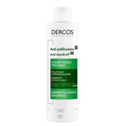 Zdjęcie Vichy Dercos Anti-Dandruff Przeciwłupieżowy szampon do włosów normalnych i przetłuszczających się, 200 ml 200 ml