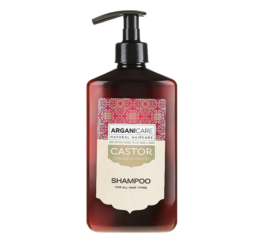obrazek 1 Arganicare Castor Oil Szampon do włosów 400 ml