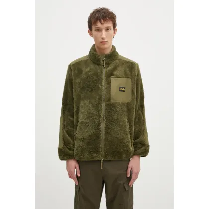 Zdjęcie Stan Ray bluza polarowa kolor zielony gładka AW2406646