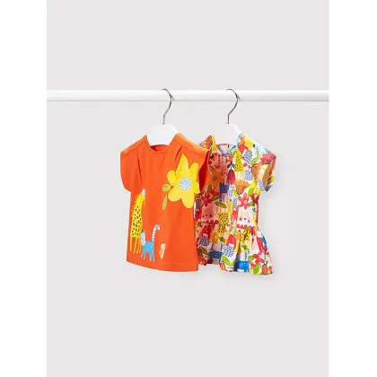 Zdjęcie Mayoral Komplet 2 t-shirtów 1031 Kolorowy Regular Fit