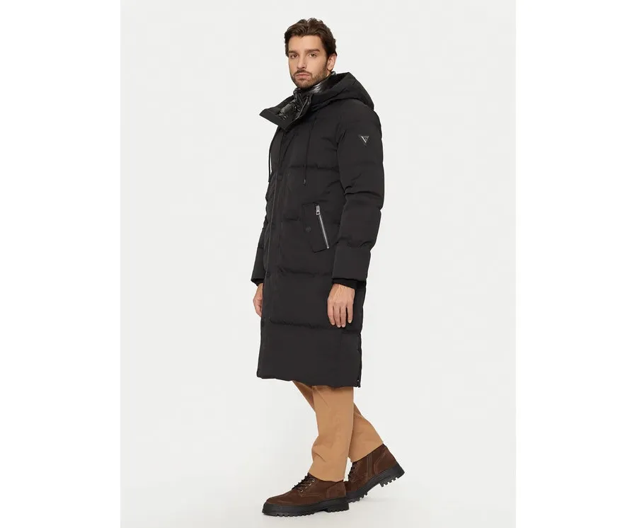 obrazek 1 Guess Płaszcz zimowy M4BL44 WGJR2 Czarny Regular Fit