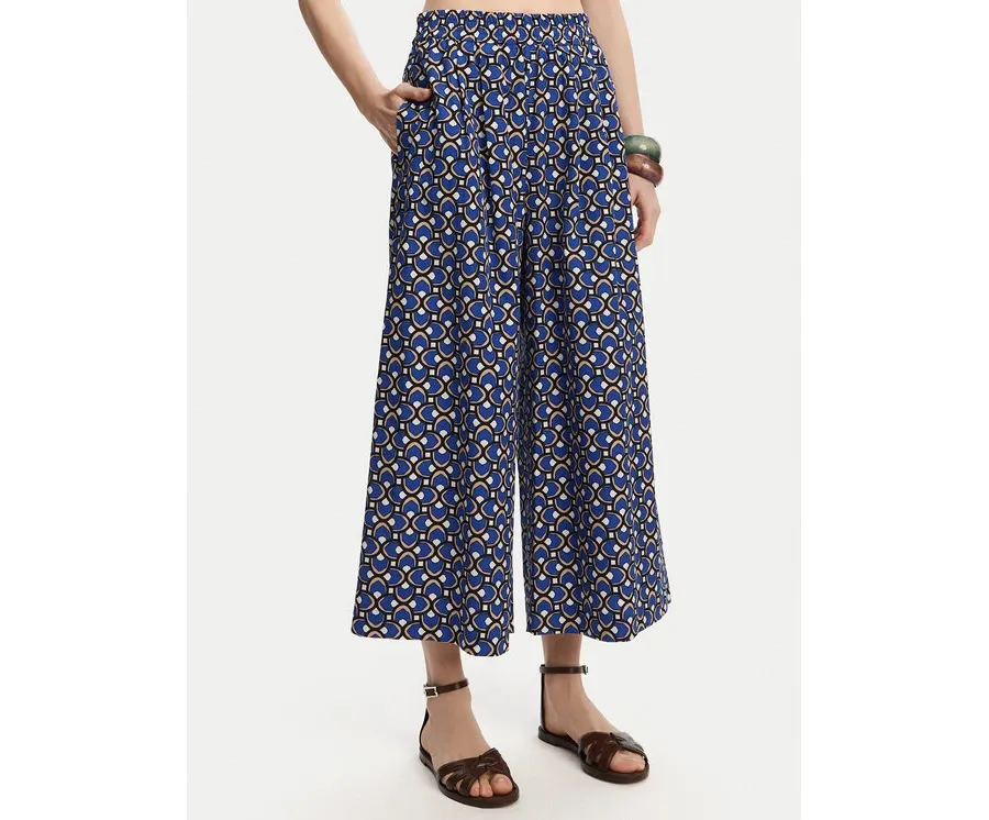 obrazek 1 Weekend Max Mara Kuloty Virgin 2515131102 Niebieski Relaxed Fit