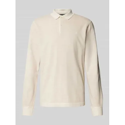 Zdjęcie Koszulka polo o kroju regular fit z czystej bawełny z prążkowanym kołnierzem