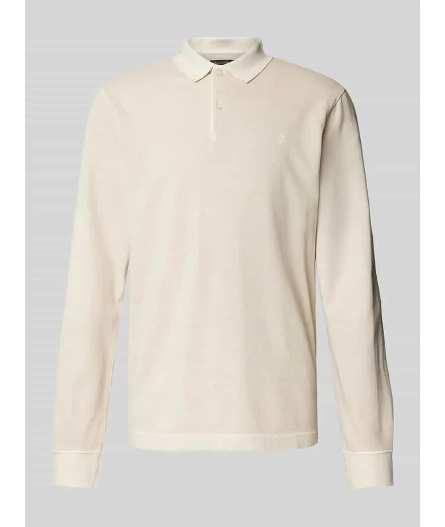 obrazek 1 Koszulka polo o kroju regular fit z czystej bawełny z prążkowanym kołnierzem