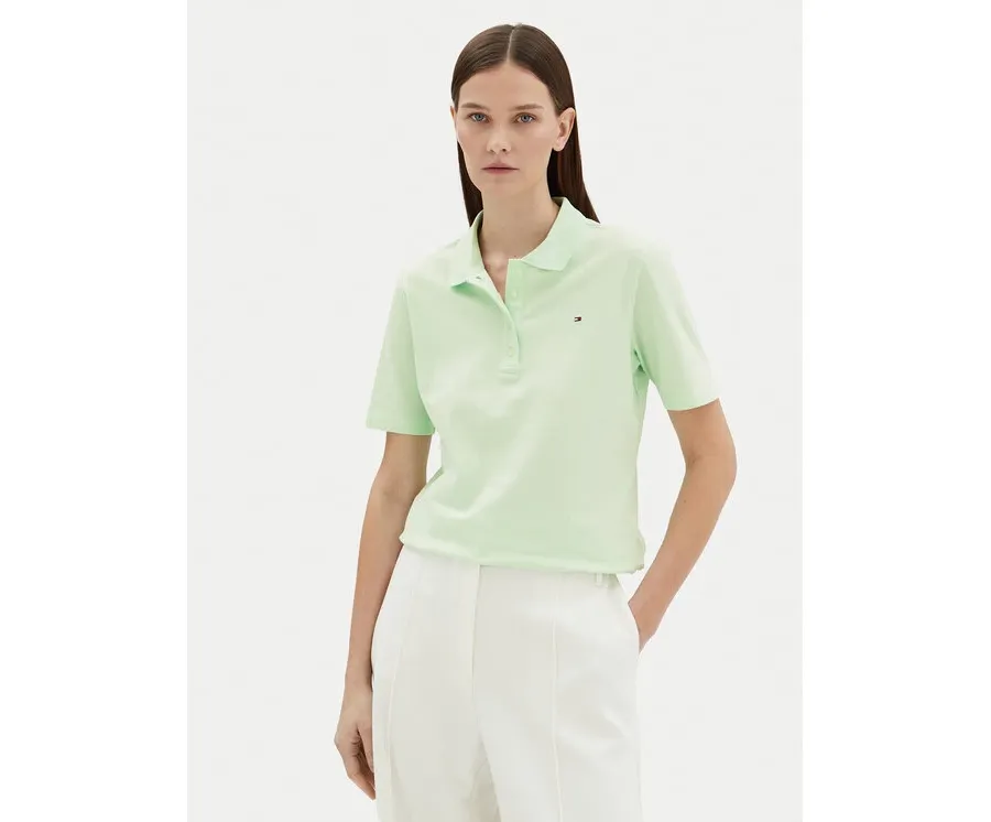 obrazek 1 Tommy Hilfiger Polo 1985 WW0WW43224 Zielony Regular Fit