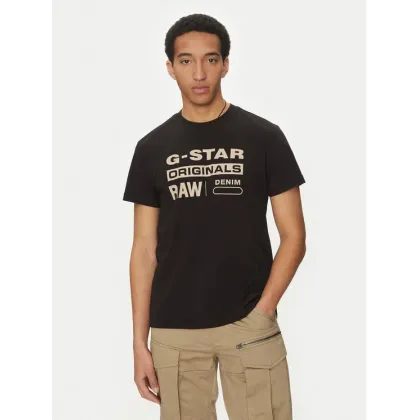 Zdjęcie G-Star Raw T-Shirt Originals D25969-C506 1214 Czarny Regular Fit