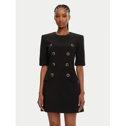 Zdjęcie Balmain Sukienka koktajlowa DF1R7330VB00 Czarny Regular Fit