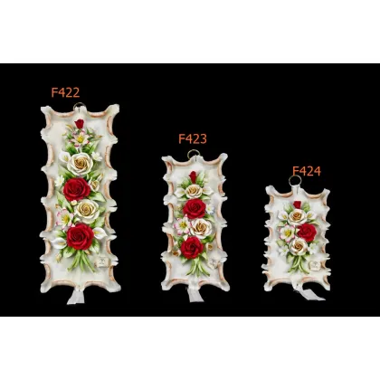 Zdjęcie Elegancki zwój porcelanowy do salonu