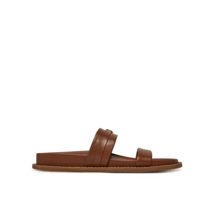 Zdjęcie MICHAEL Michael Kors Klapki Mandy Flat Sandal 40S5MAFS2L Brązowy