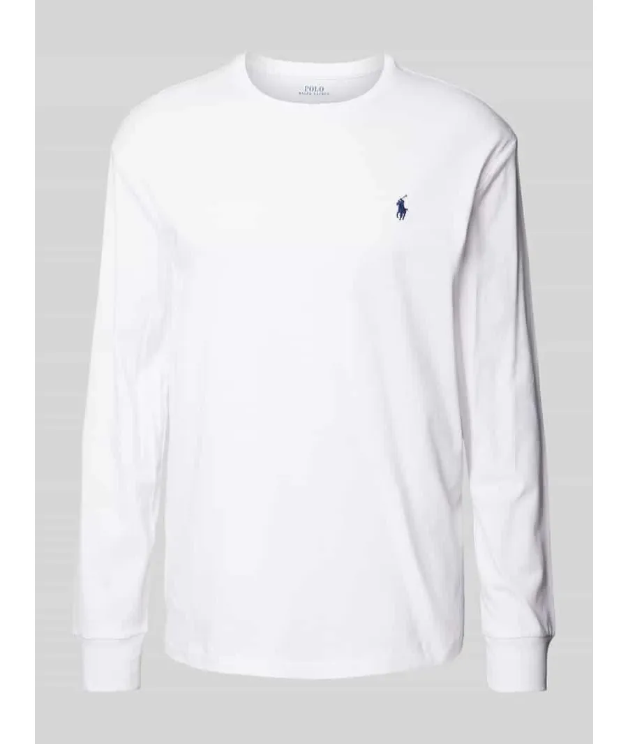 obrazek 1 Polo Ralph Lauren Longsleeve 710671467056 Biały Regular Fit