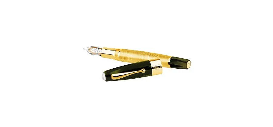 obrazek 4 Luksusowa Płaskorzeźba Złote Pióro Wieczne  St. Andrews Links- Montegrappa