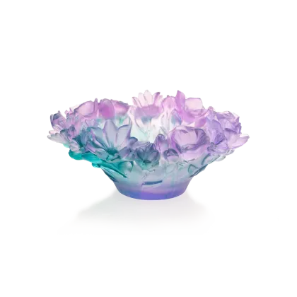 Zdjęcie Oryginalna roślinna średnia misa – marka Daum