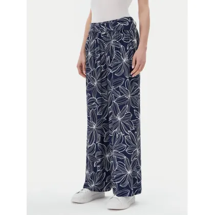 Zdjęcie Olsen Spodnie materiałowe 14002153 Granatowy Relaxed Fit