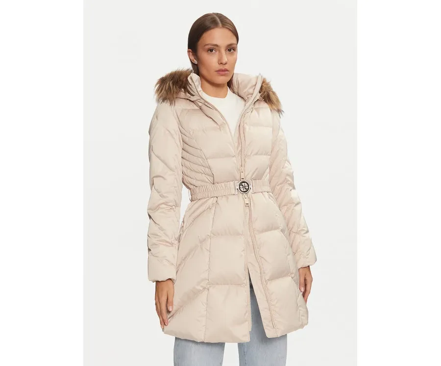 obrazek 1 Guess Kurtka puchowa New Olga W4BL40 WEX52 Beżowy Regular Fit
