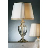 Picture A unique crystal table lamp with a shade - Il Paralume Marina