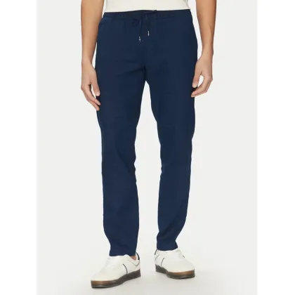 Zdjęcie Tommy Hilfiger Spodnie materiałowe Harlem MW0MW38801 Granatowy Slim Fit