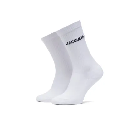 Zdjęcie JACQUEMUS Skarpety wysokie damskie 21H213AC003-5000 Biały