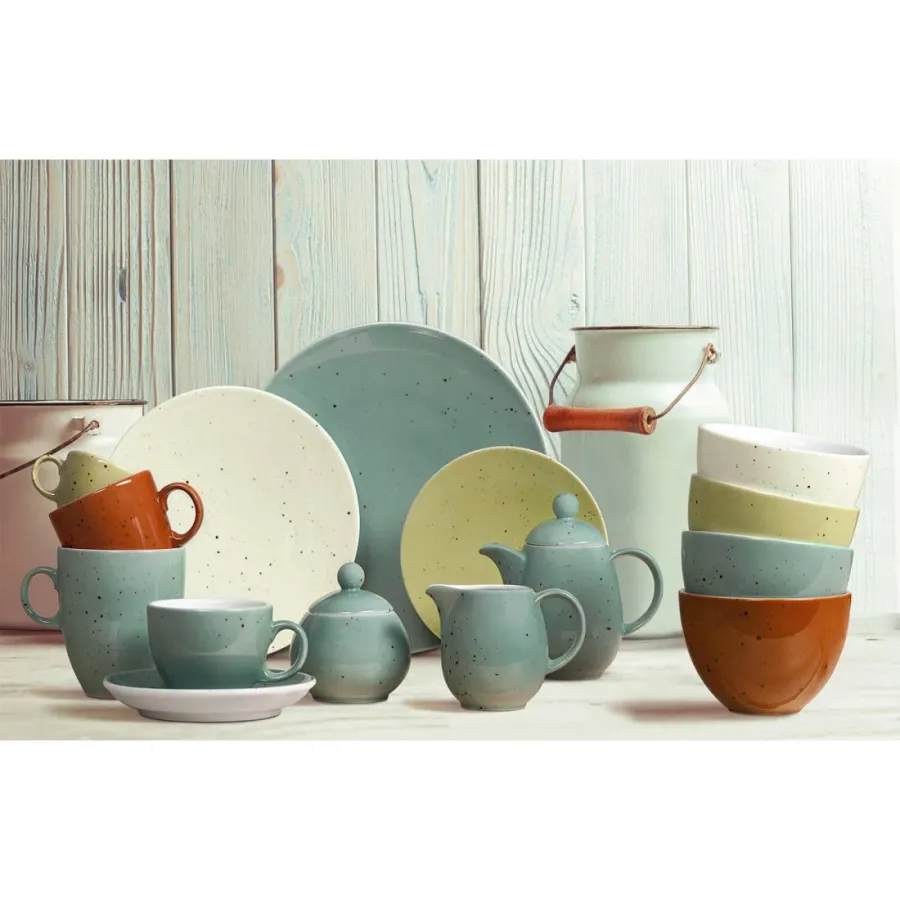 obrazek 4 Oryginalny porcelanowy dzbanek do kawy w kolorze oliwkowym - Seltmann Weiden