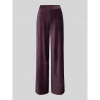 Zdjęcie Spodnie materiałowe o rozkloszowanym kroju z elastycznym pasem