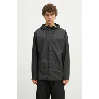 Zdjęcie Rains kurtka 12010 Jacket kolor czarny przejściowa 12010.01-Black