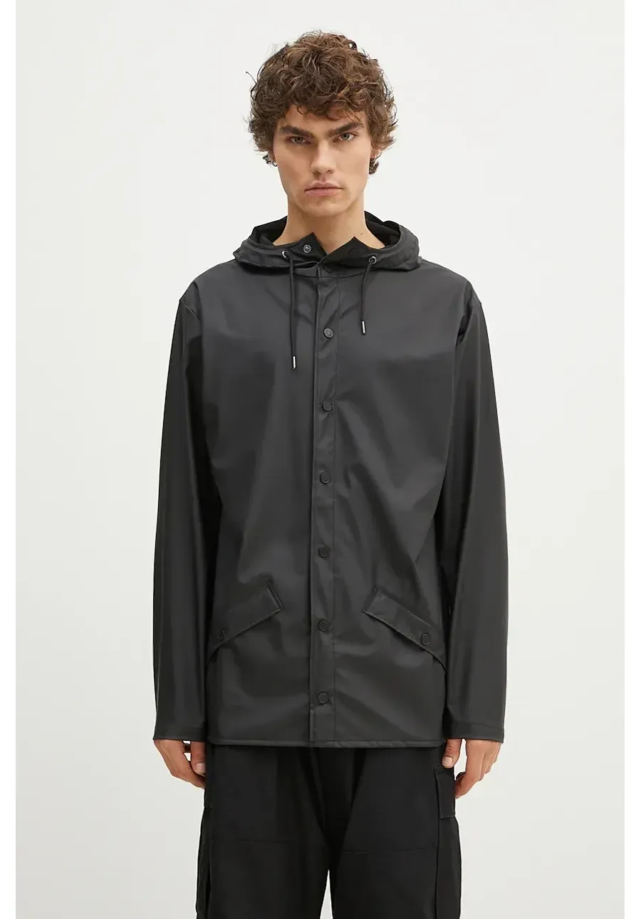 obrazek 1 Rains kurtka 12010 Jacket kolor czarny przejściowa 12010.01-Black