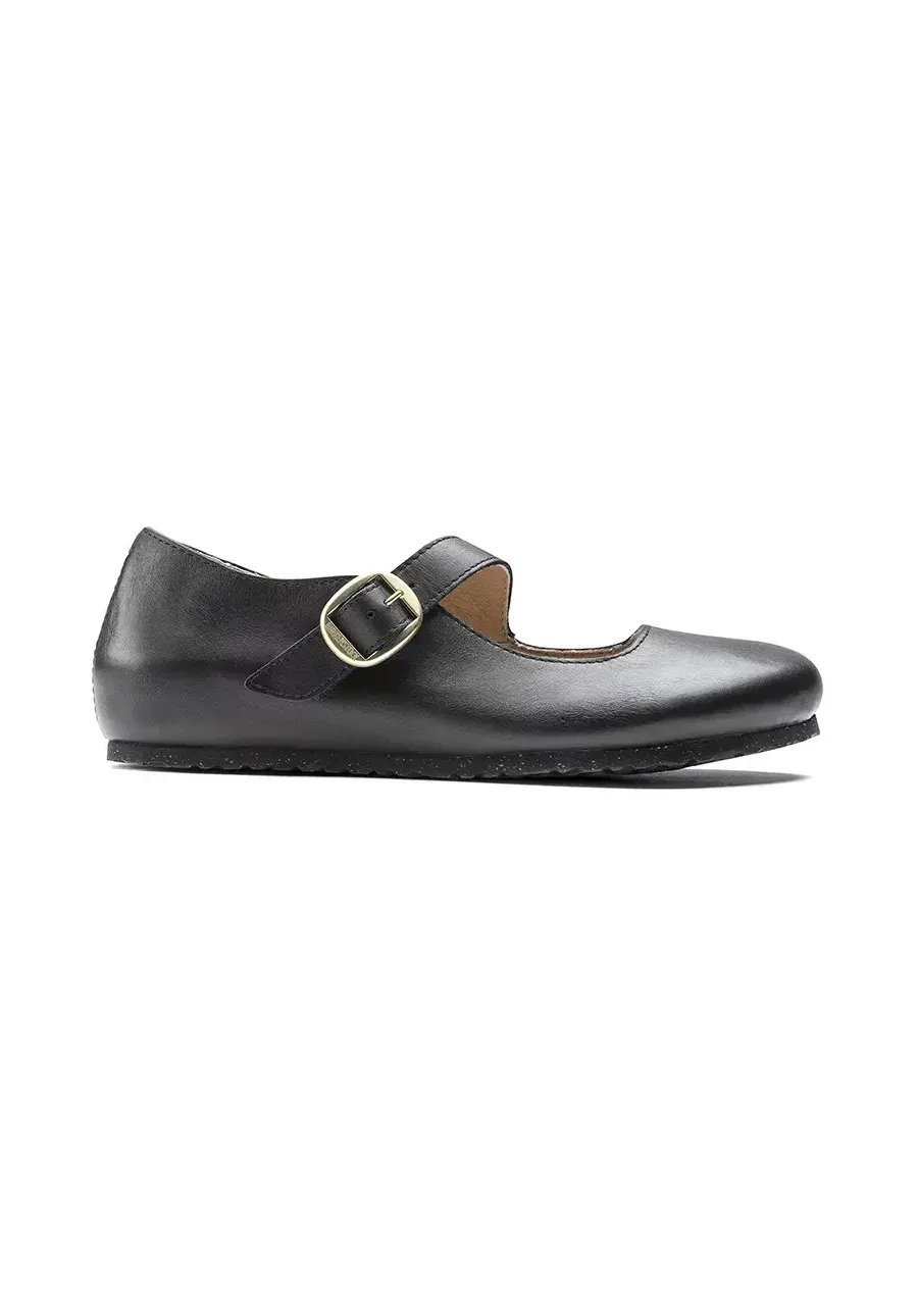 obrazek 1 Birkenstock baleriny skórzane Tracy LENA kolor czarny 1018132
