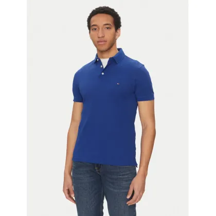 Zdjęcie Tommy Hilfiger Polo 1985 MW0MW17771 Niebieski Slim Fit