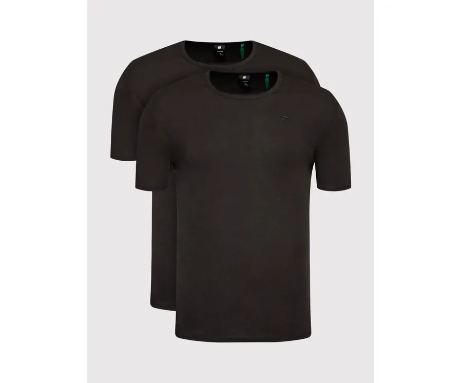 obrazek 1 G-Star Raw Komplet 2 t-shirtów Base D07205-124-990 Czarny Slim Fit