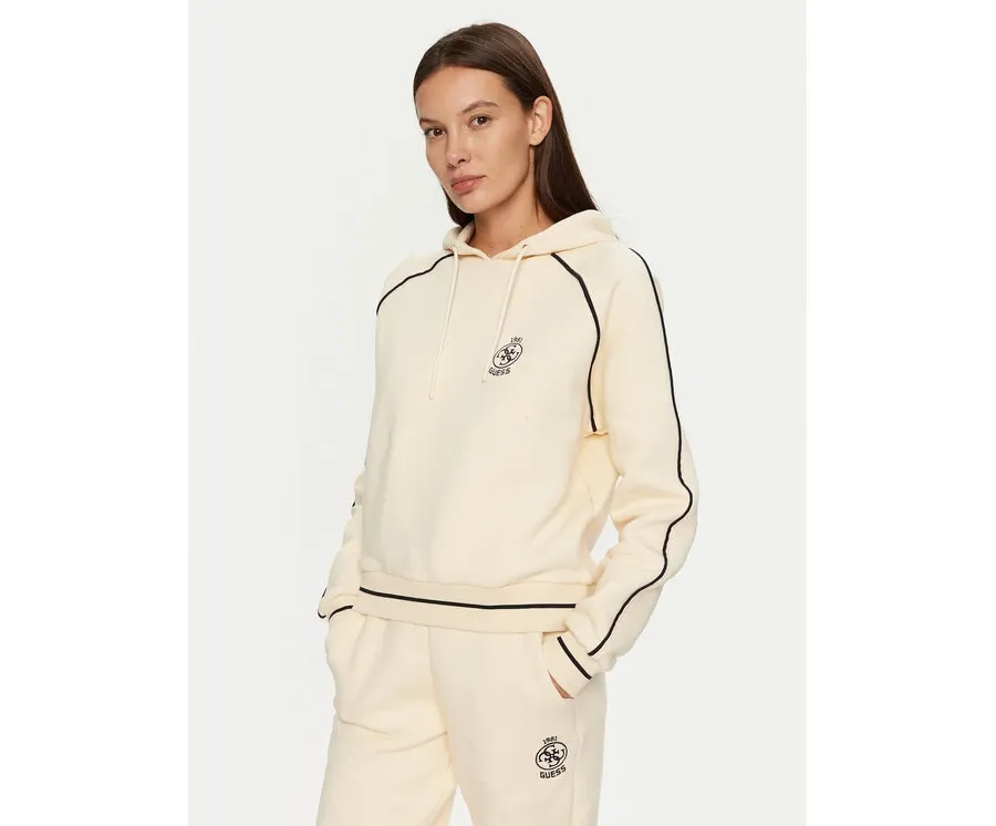 obrazek 1 Guess Bluza V4BQ05 KCHU1 Beżowy Regular Fit