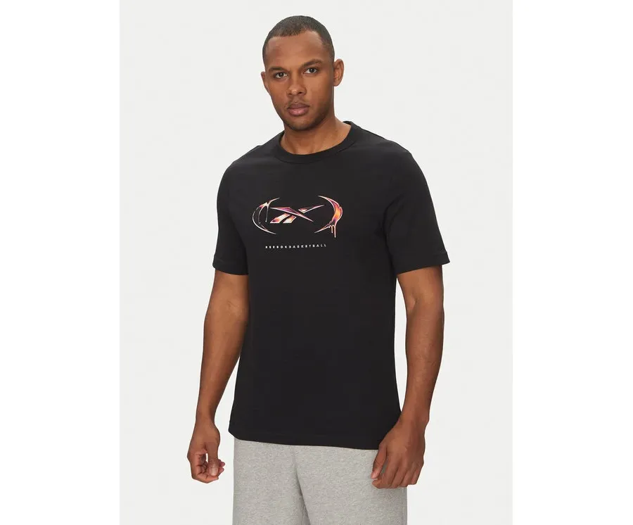obrazek 1 Reebok T-Shirt 100218818 Czarny Regular Fit