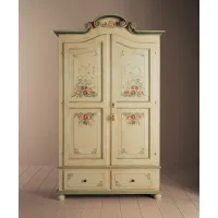 Picture Elegant wooden wardrobe in Provencal style straight from Italy